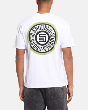 Machine washable S Double Track Dot T-Shirt White