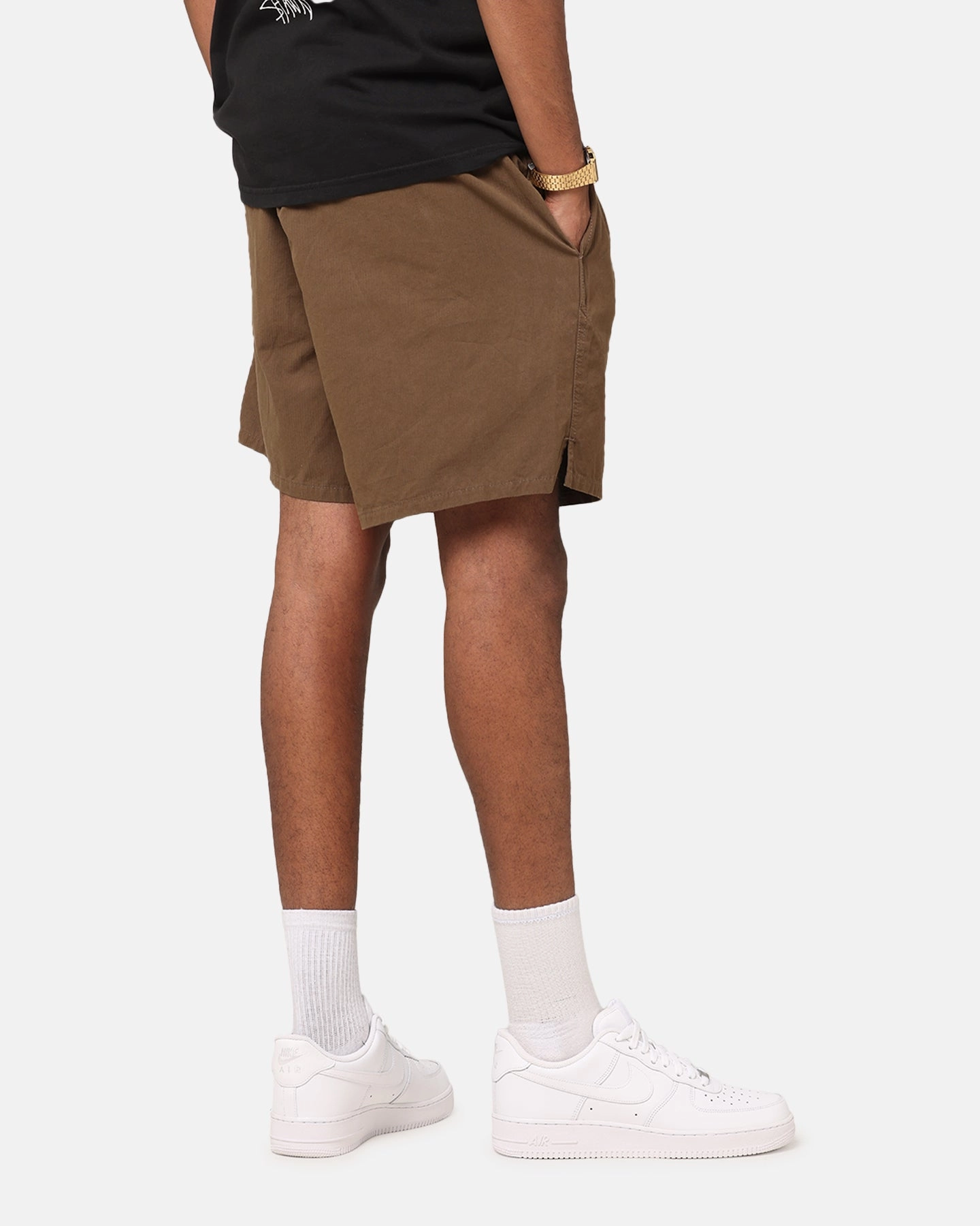 S Double Trail Shorts Chocolate On-The-Go Style Quick Drying