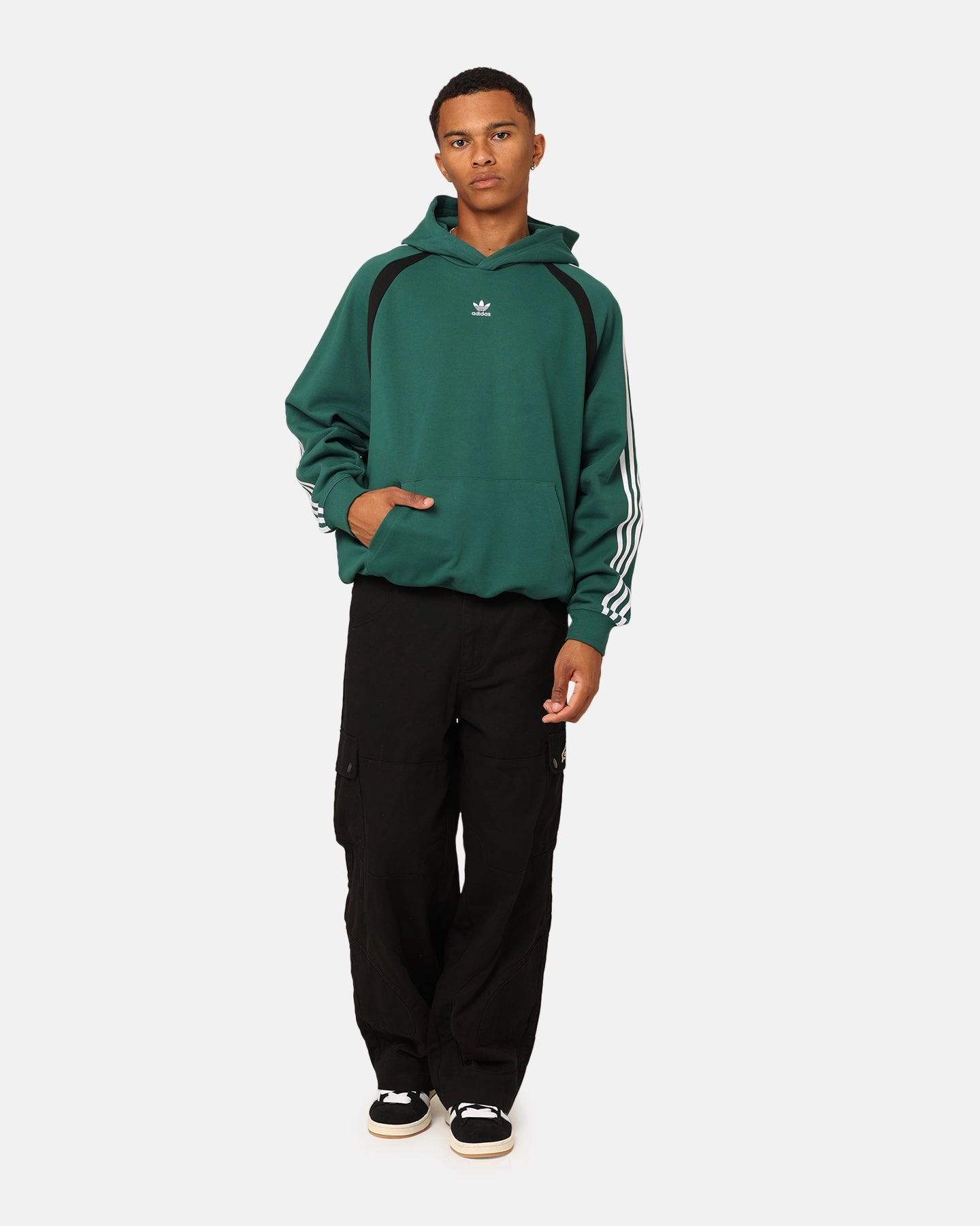 Adidas Oversized Hoodie Collegiate Green Climb