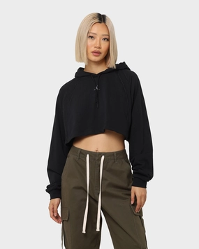 Badge Jordan Women's Jordan Sport Crop Fleece Pullover Black