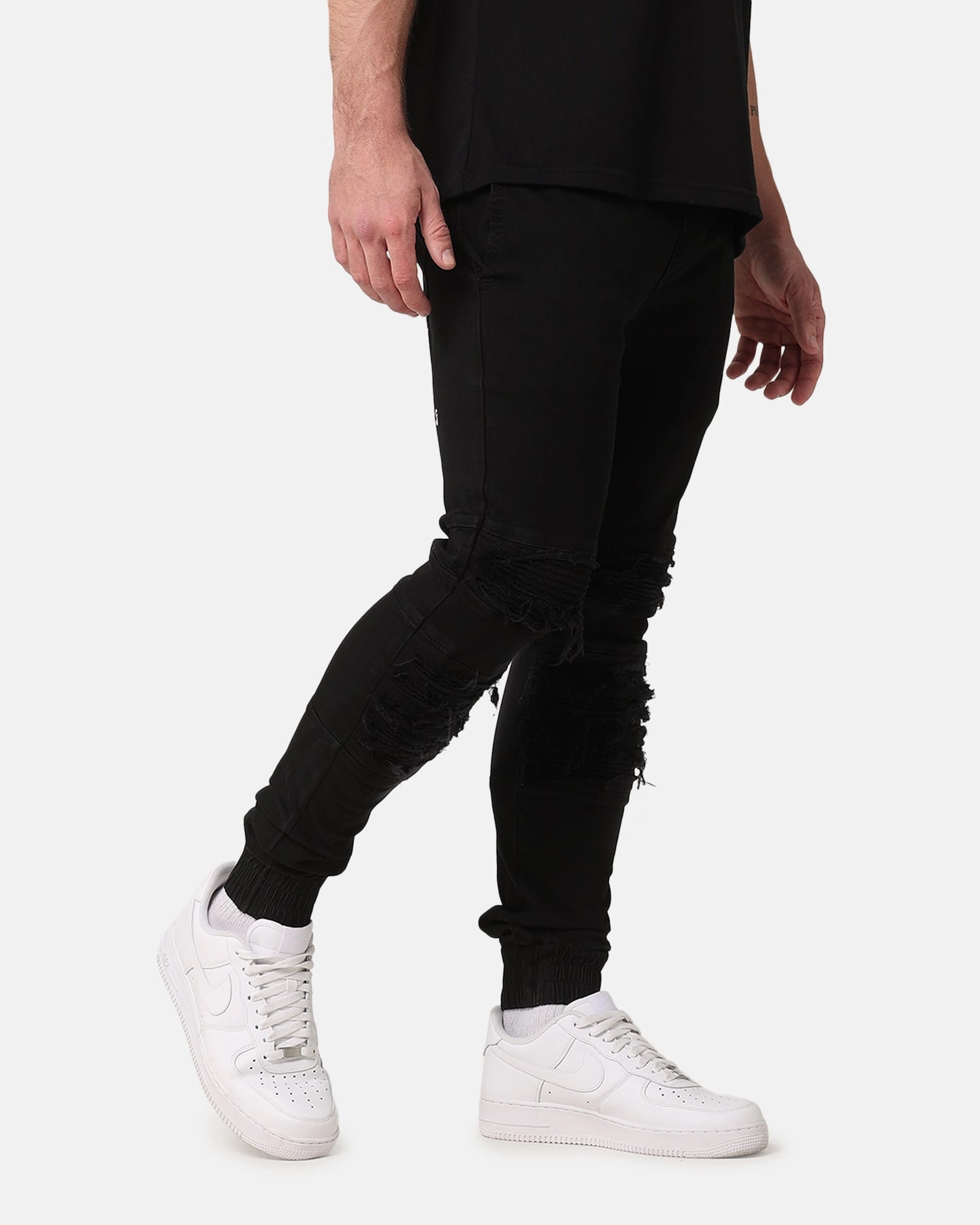Saint Morta Abolished Joggers Black Comfort Flex SecureClosures
