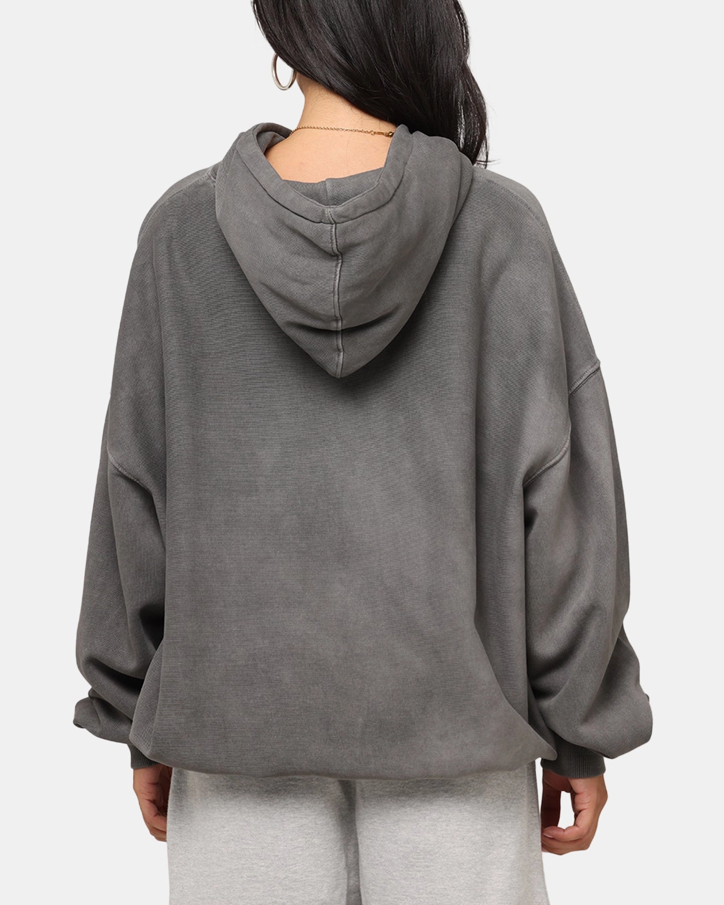 graduation Multi Pocket Style Saint Morta Adrenaline Boxy Hoodie Washed Charcoal