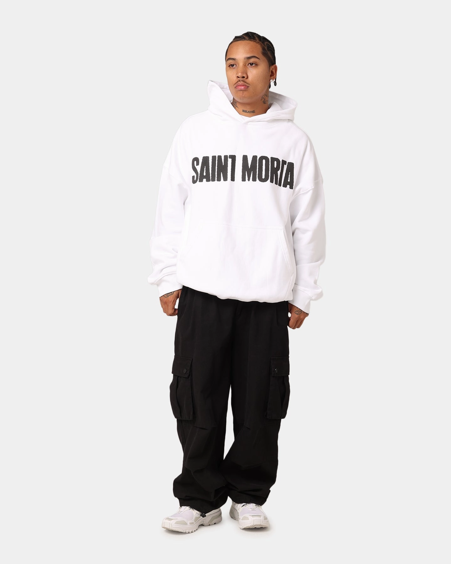 Revolutionize Saint Morta Ages Premium Hoodie White