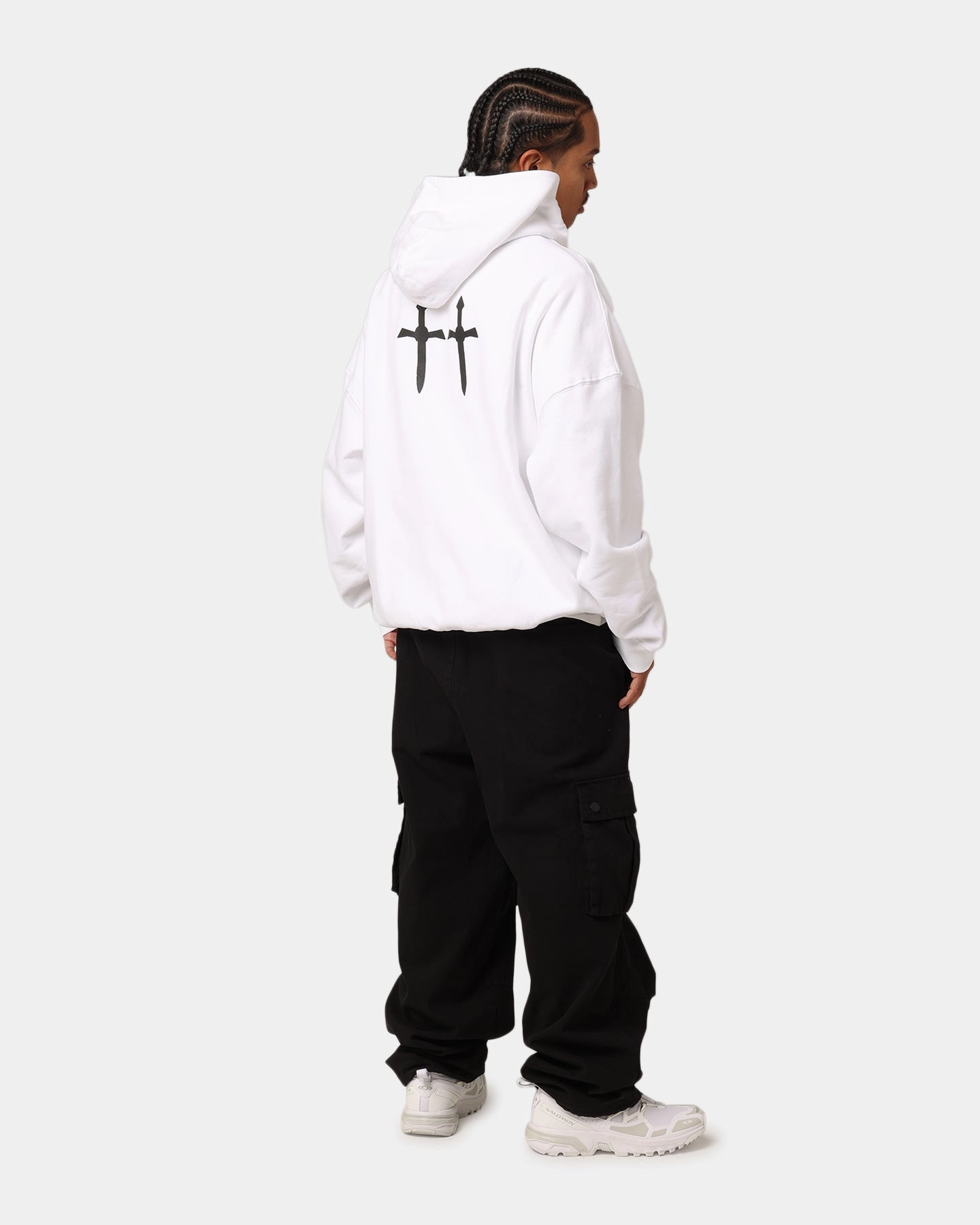 Saint Morta Ages Premium Hoodie White Thermoregulating Insulation