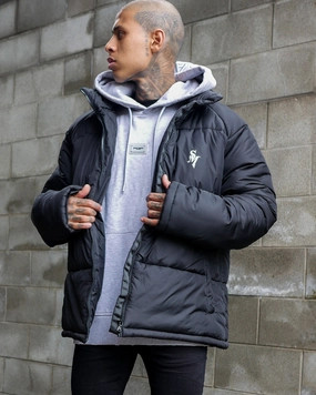 Packable Construction Sale Saint Morta Alpha Homora Puffer Jacket Black