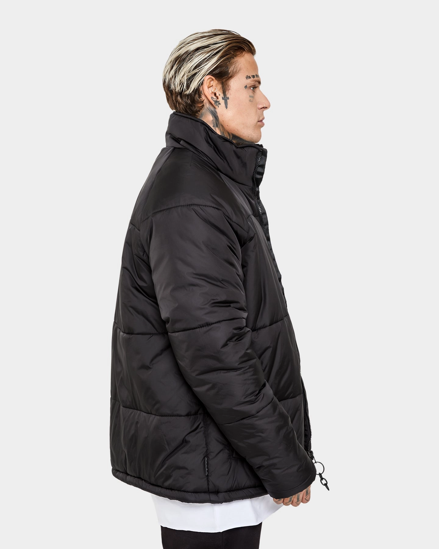 Saint Morta Alpha Homora Puffer Jacket Black Listen