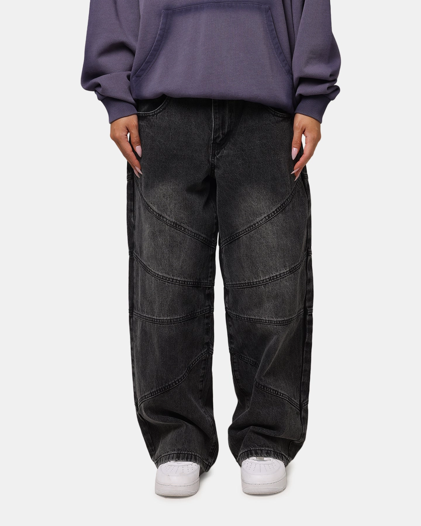 High Quality Bold Look Summer Vibes Saint Morta Amplus Armoury Jeans Black Shadow