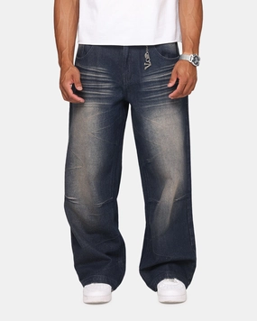 Saint Morta Amplus Jeans Antiquity Blue High Quality Holiday Vibes Winter Warmth