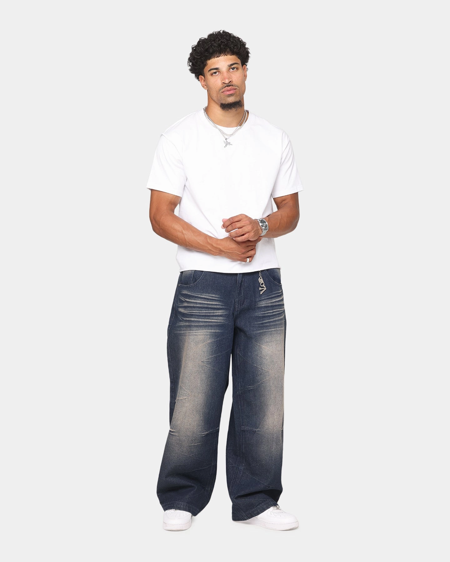 Saint Morta Amplus Jeans Antiquity Blue Holiday Vibes Work Ready Anti Snag Thread Technology