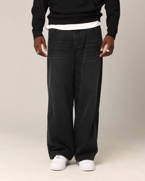 Saint Morta Amplus Jeans Black Shadow Stretch Minimalist