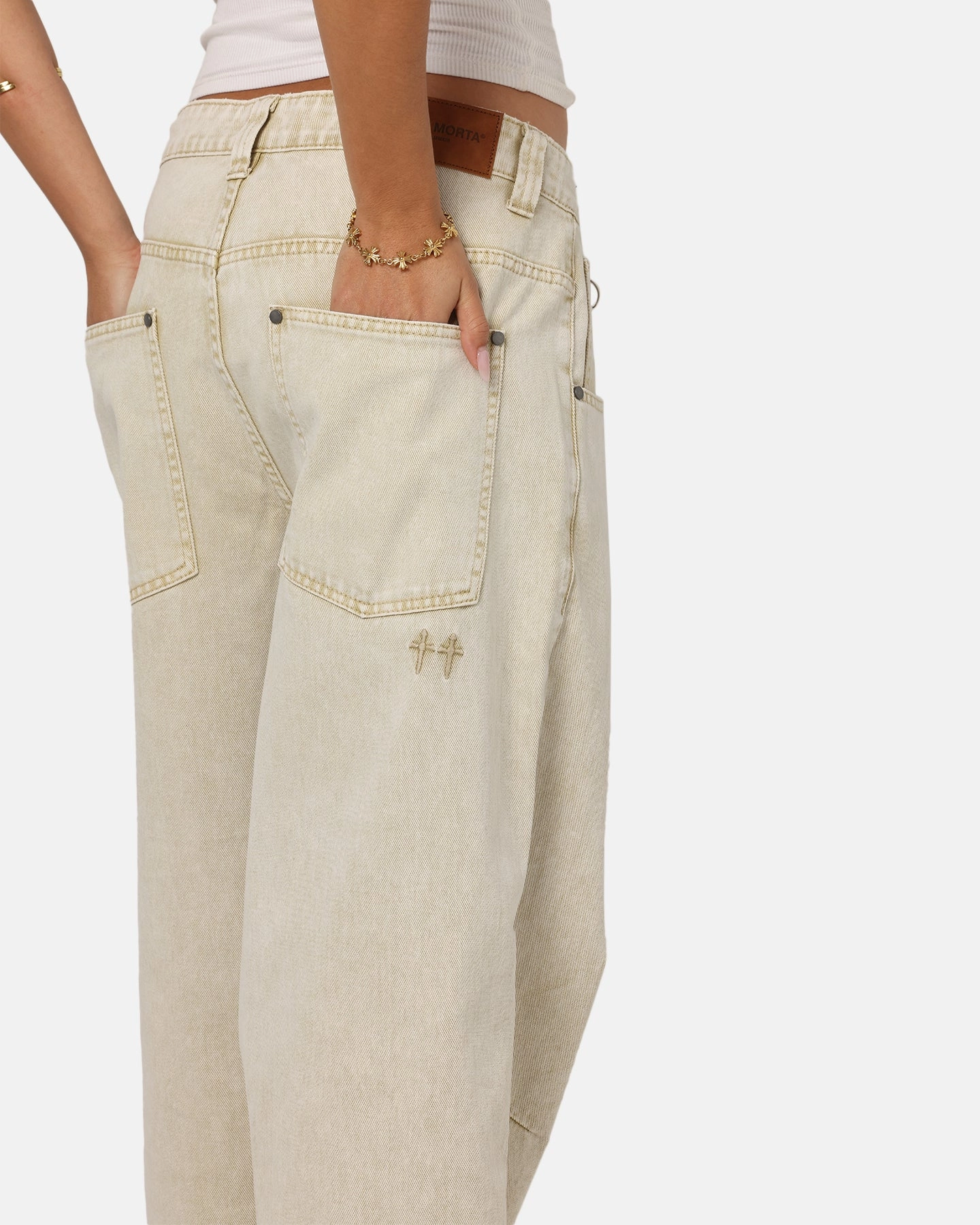 Cool Essential Saint Morta Amplus Jeans Dirty Blonde