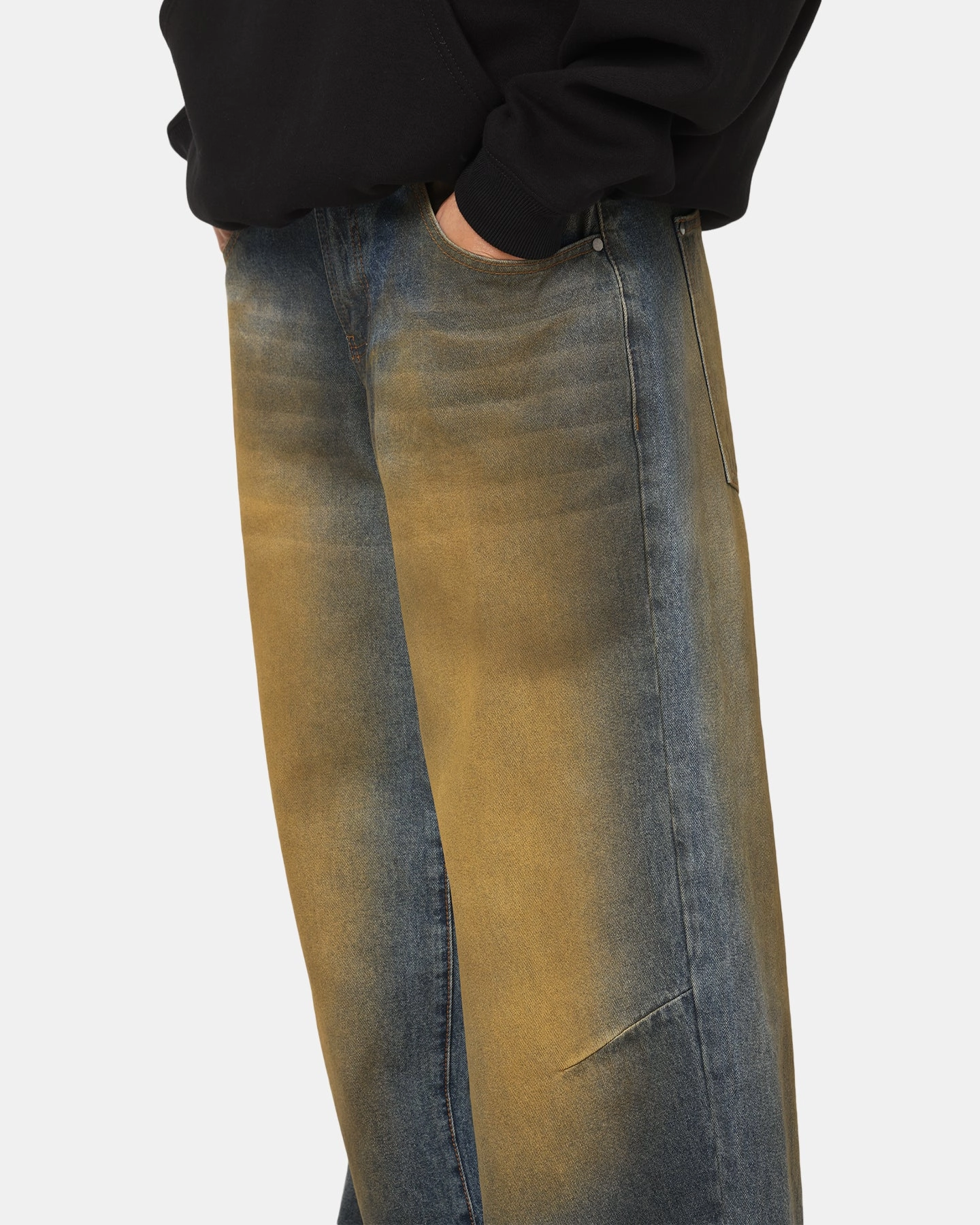 Rainy Day High Quality Saint Morta Amplus Jeans Dirty Indigo