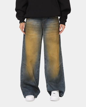 Fade Resistant Finish Saint Morta Amplus Jeans Dirty Indigo