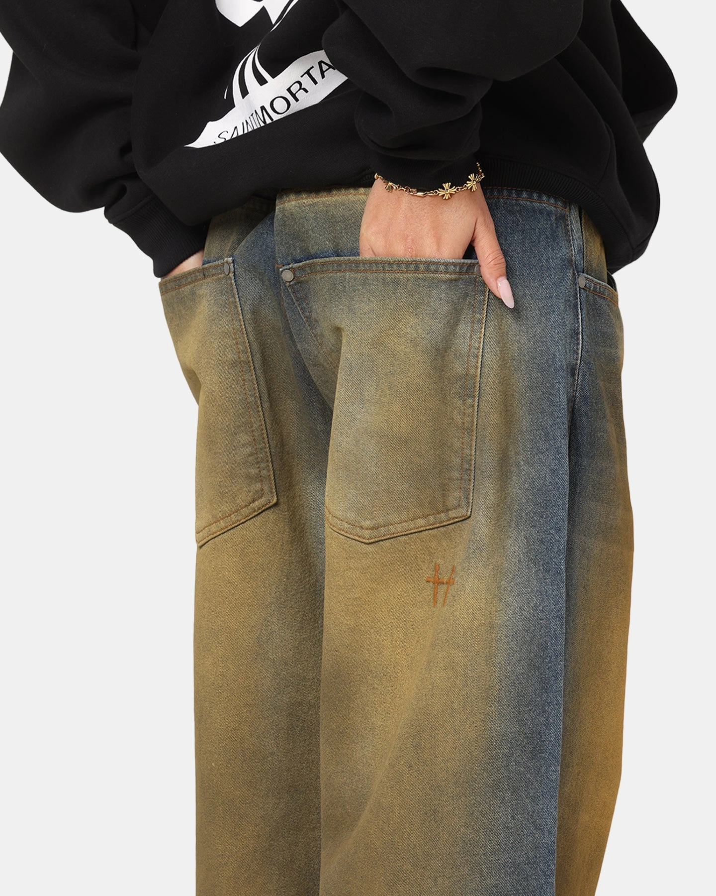 Saint Morta Amplus Jeans Dirty Indigo Affordable Durable