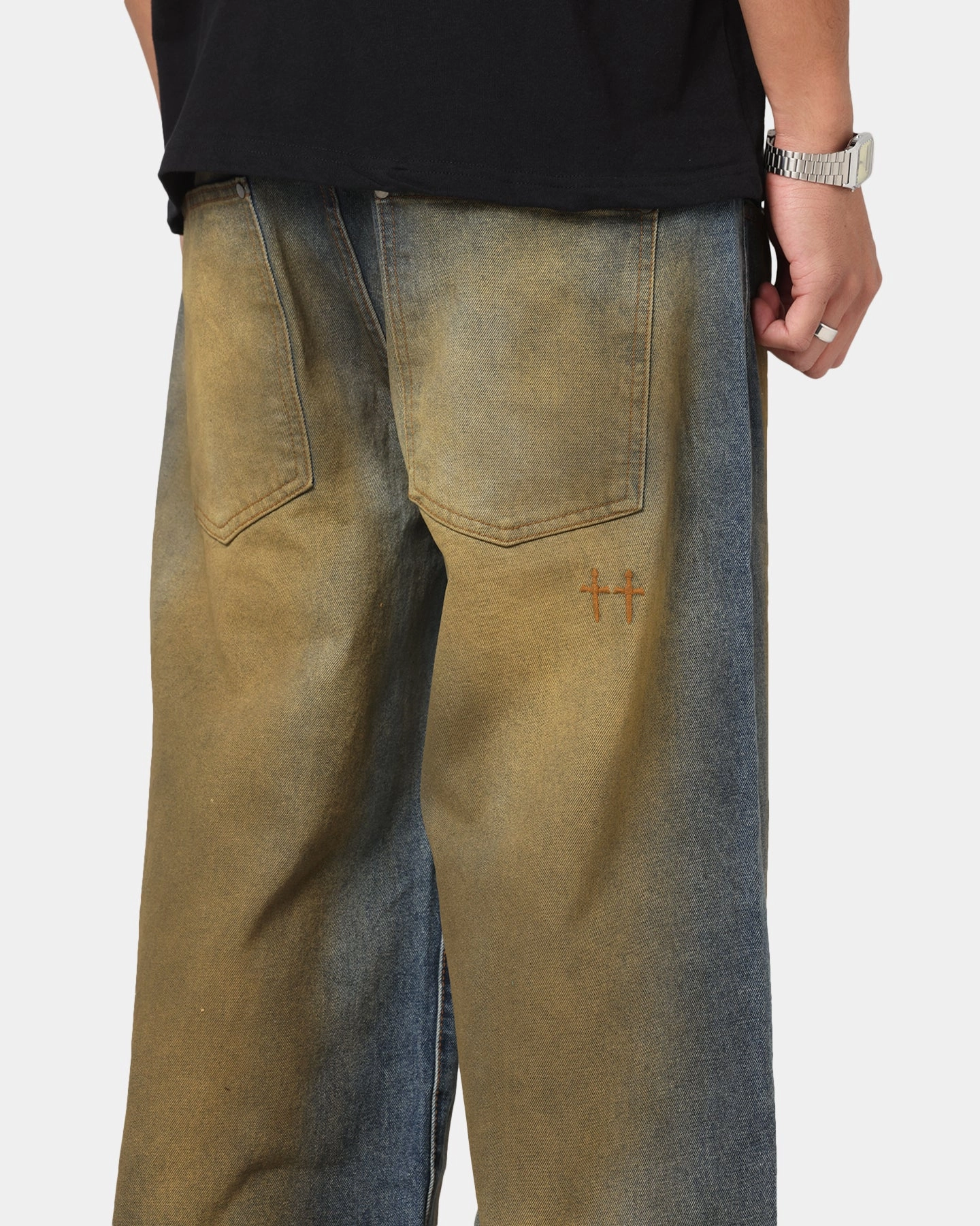 Loose Spring Mood Saint Morta Amplus Jeans Dirty Indigo