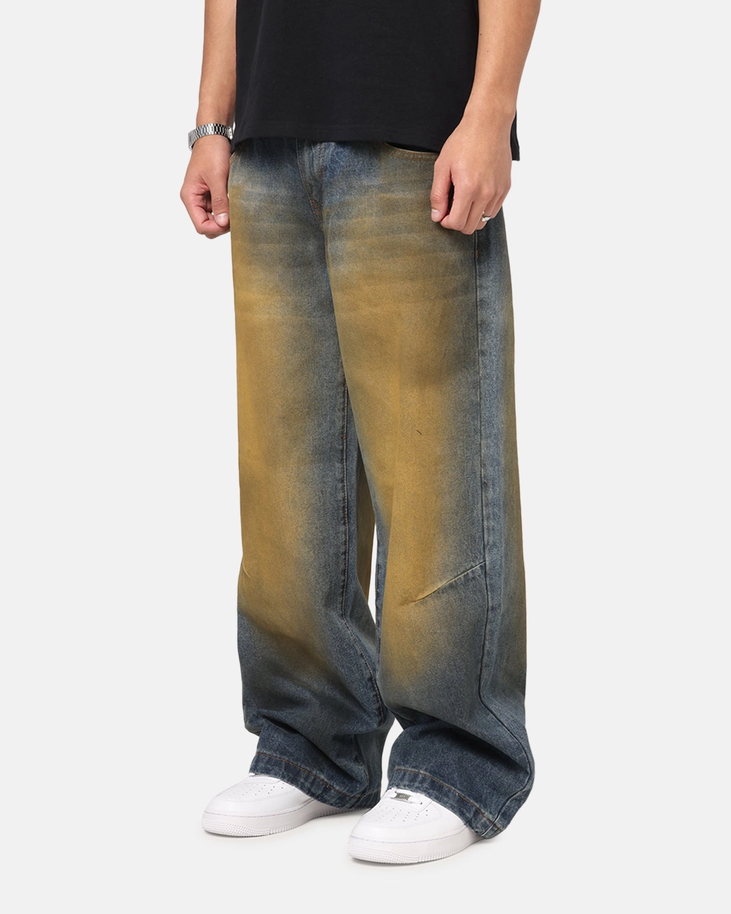 Saint Morta Amplus Jeans Dirty Indigo Easy Wearing Shopping Day Vibrant Office Wear