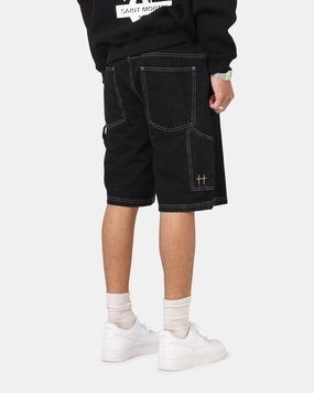 Saint Morta Amplus Recon Carpenter Jort Shorts Vintage Black boots