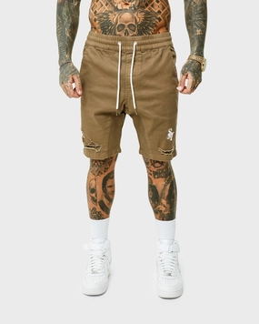 Athletic Shorts Saint Morta Annex Denim Shorts Brown