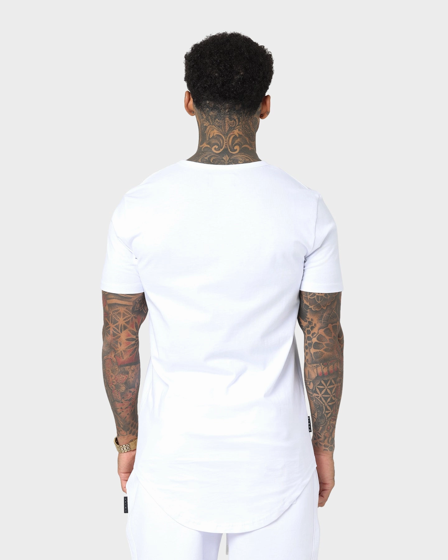 Saint Morta Annex El Duplo Short Sleeve T-Shirt White/White Versatile Fashion