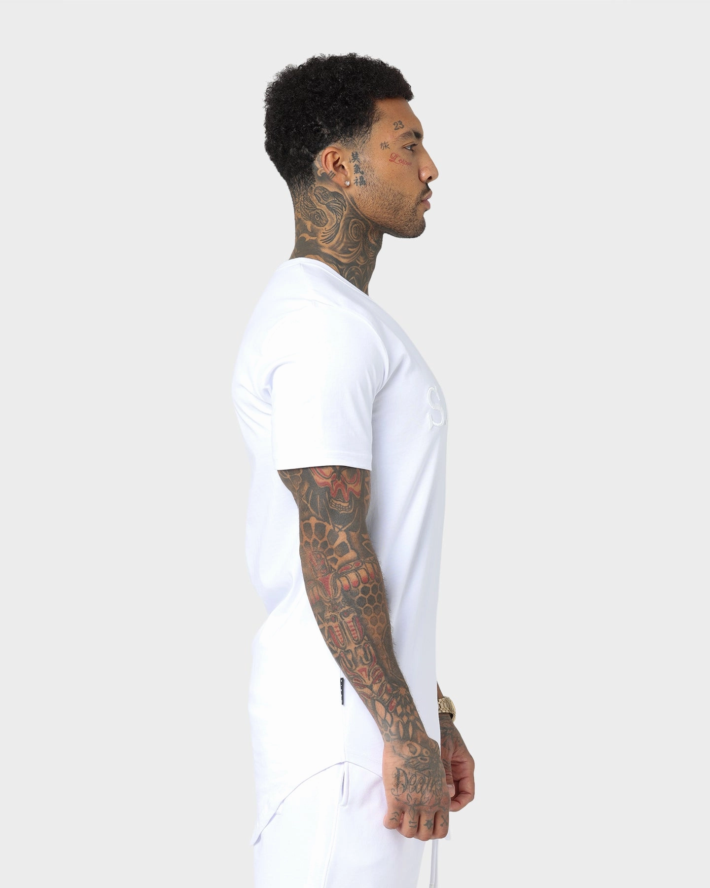 Saint Morta Annex El Duplo Short Sleeve T-Shirt White/White Summer Casual Cycling endurance