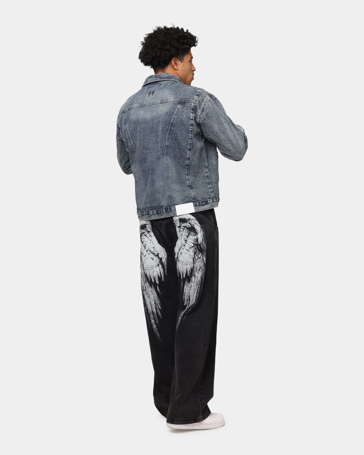 Saint Morta Armoury Denim Jacket Dirty Denim Hand washable
