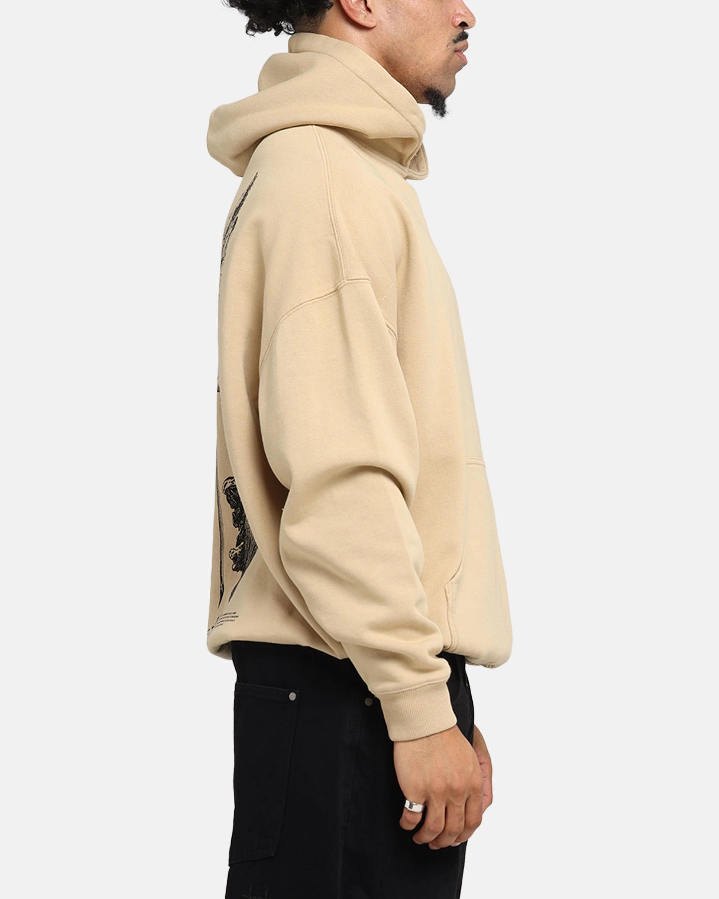 Saint Morta Awakening Boxy Hoodie Stone Air - defense - related