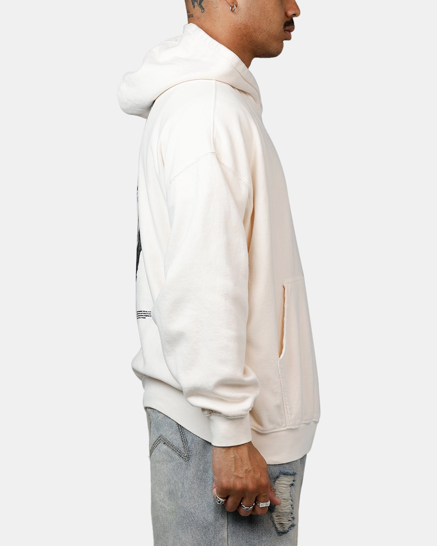 Quick Access Pockets Saint Morta Awakening Premium Hoodie Off White