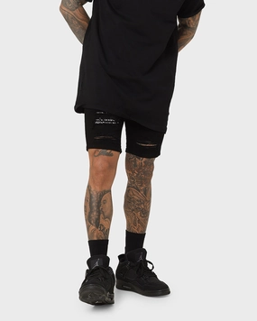 Saint Morta Bandana Summum Shorts Black/White Work Ready Versatile Piece