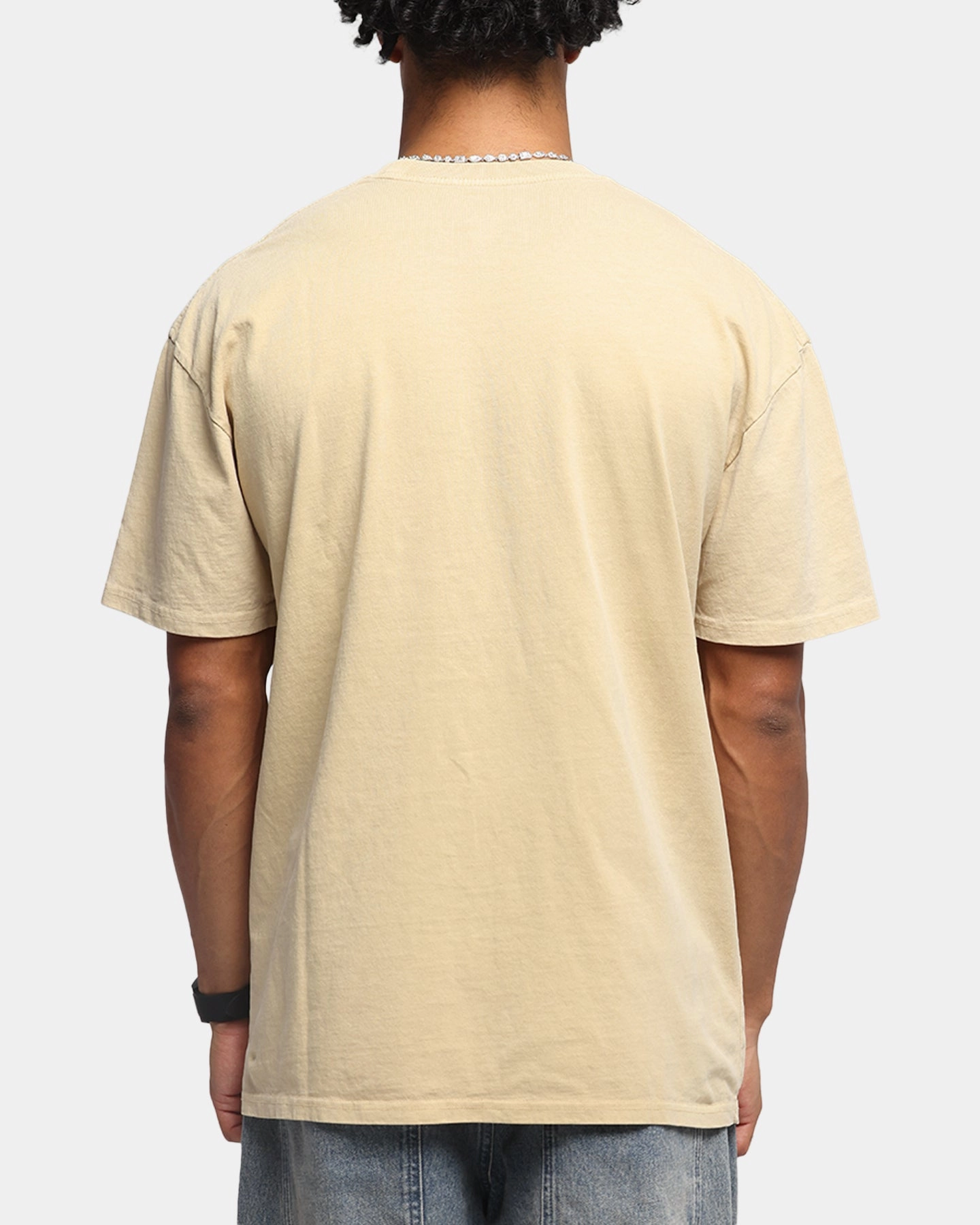 Fresh Outfit Saint Morta Black Doves Boxy T-Shirt Stone