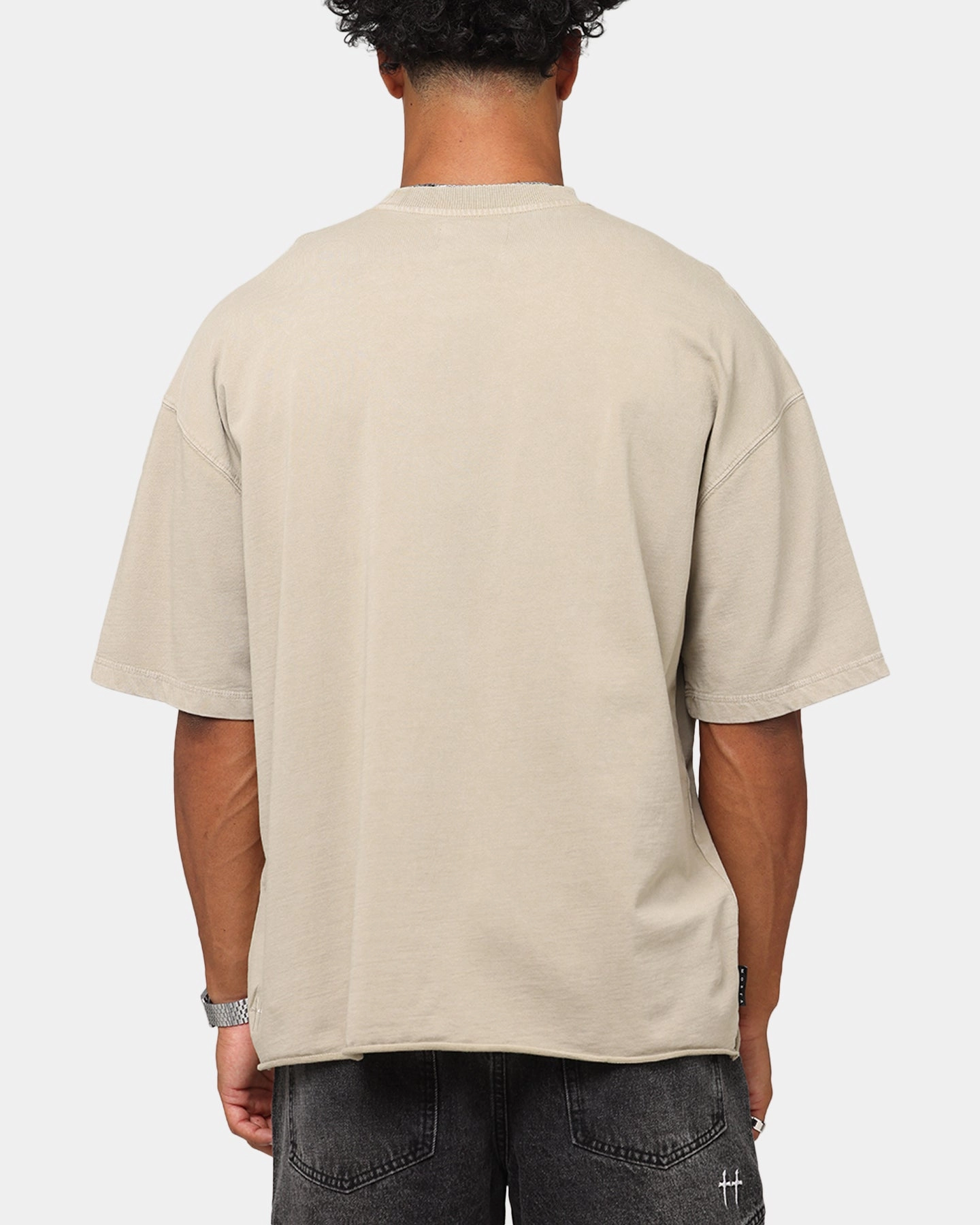 Active Layer Perfect Comfort Wear Saint Morta Boxy Vintage T-Shirt Washed Stone
