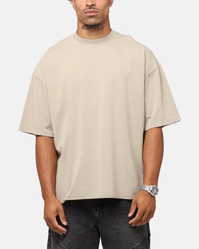 Saint Morta Boxy Vintage T-Shirt Washed Stone Comfort Design