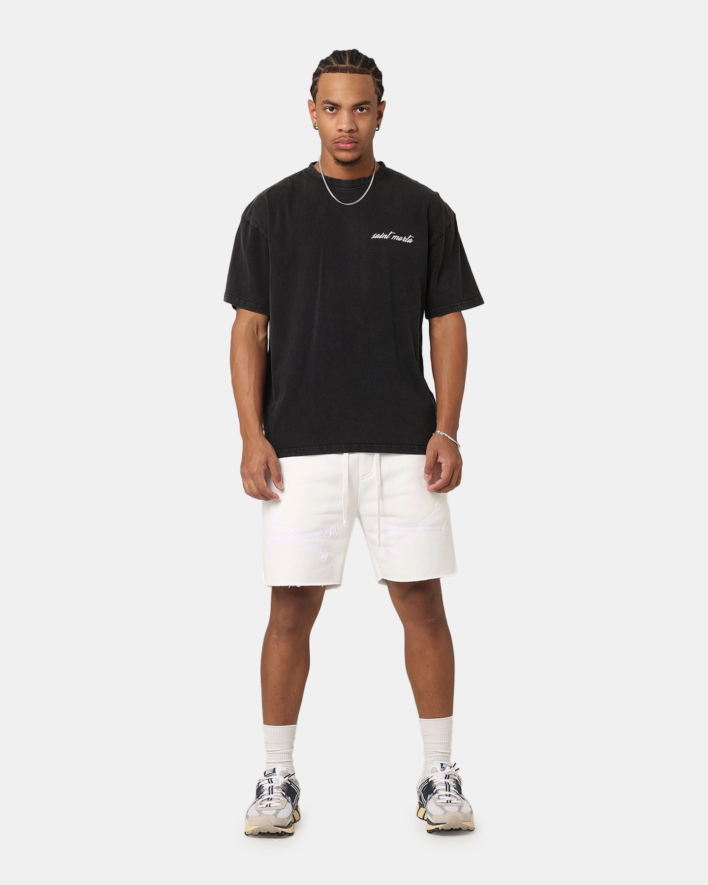 Sports Wear Saint Morta Bxnes Sweat Shorts Off White