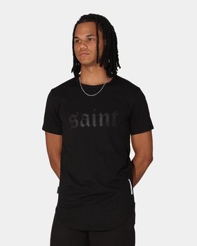 Saint Morta Cambronne El Duplo SS Tee Black/Black Modern Wear