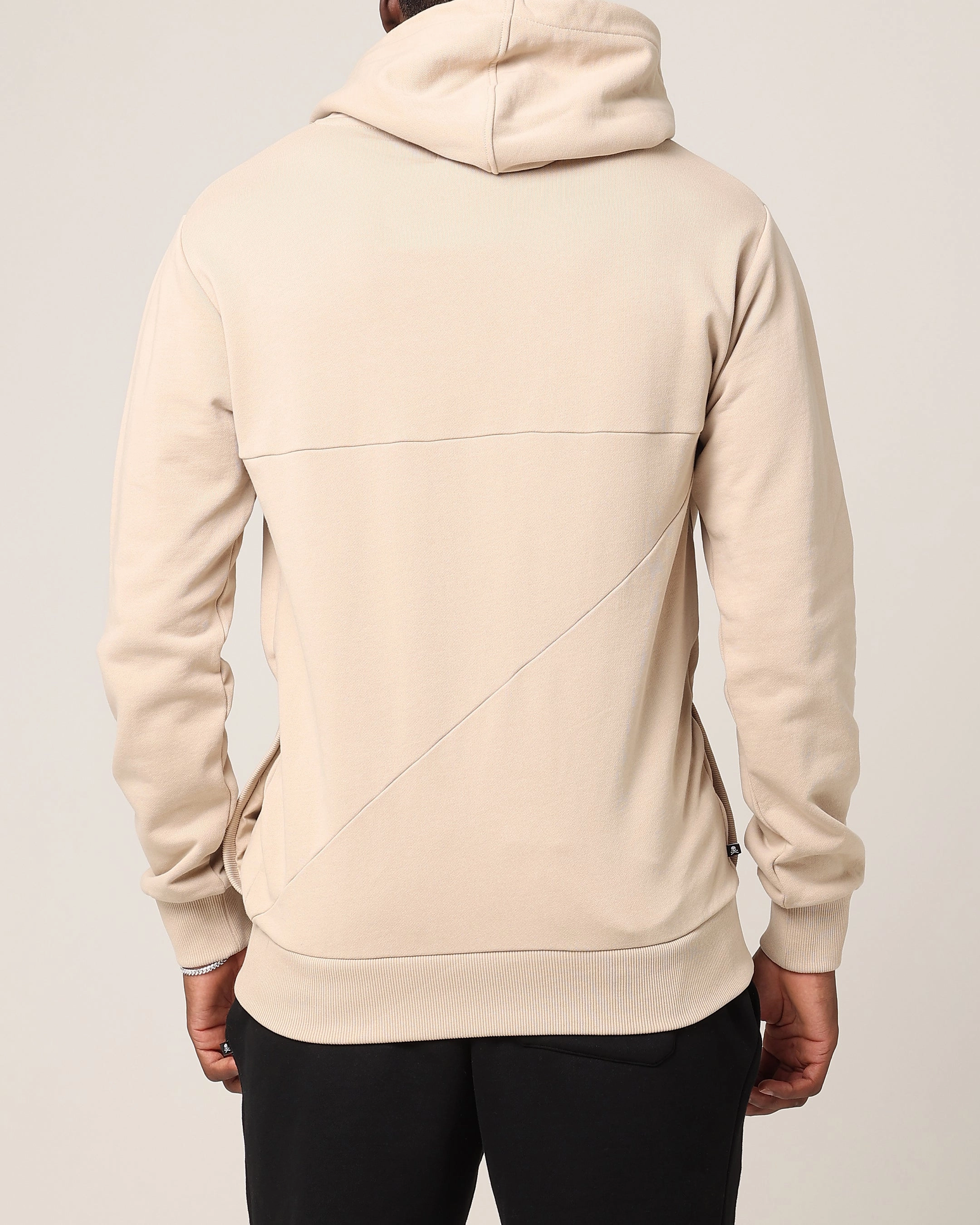 Saint Morta Cambronne Hoodie Stone/Black Anti-pill Restore