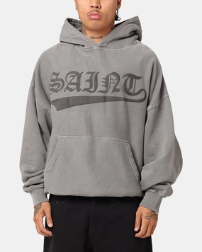low quality Saint Morta Chroma Hoodie Washed Charcoal