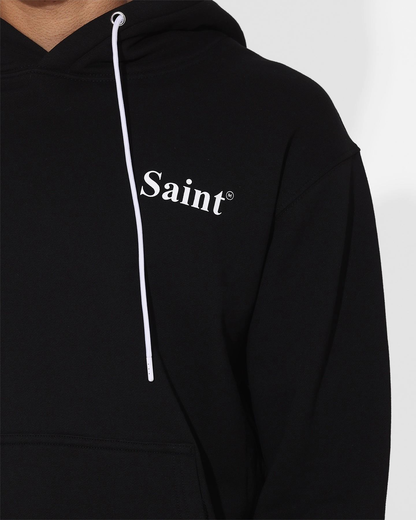 Saint Morta Classique Hoodie Black Hooded Version