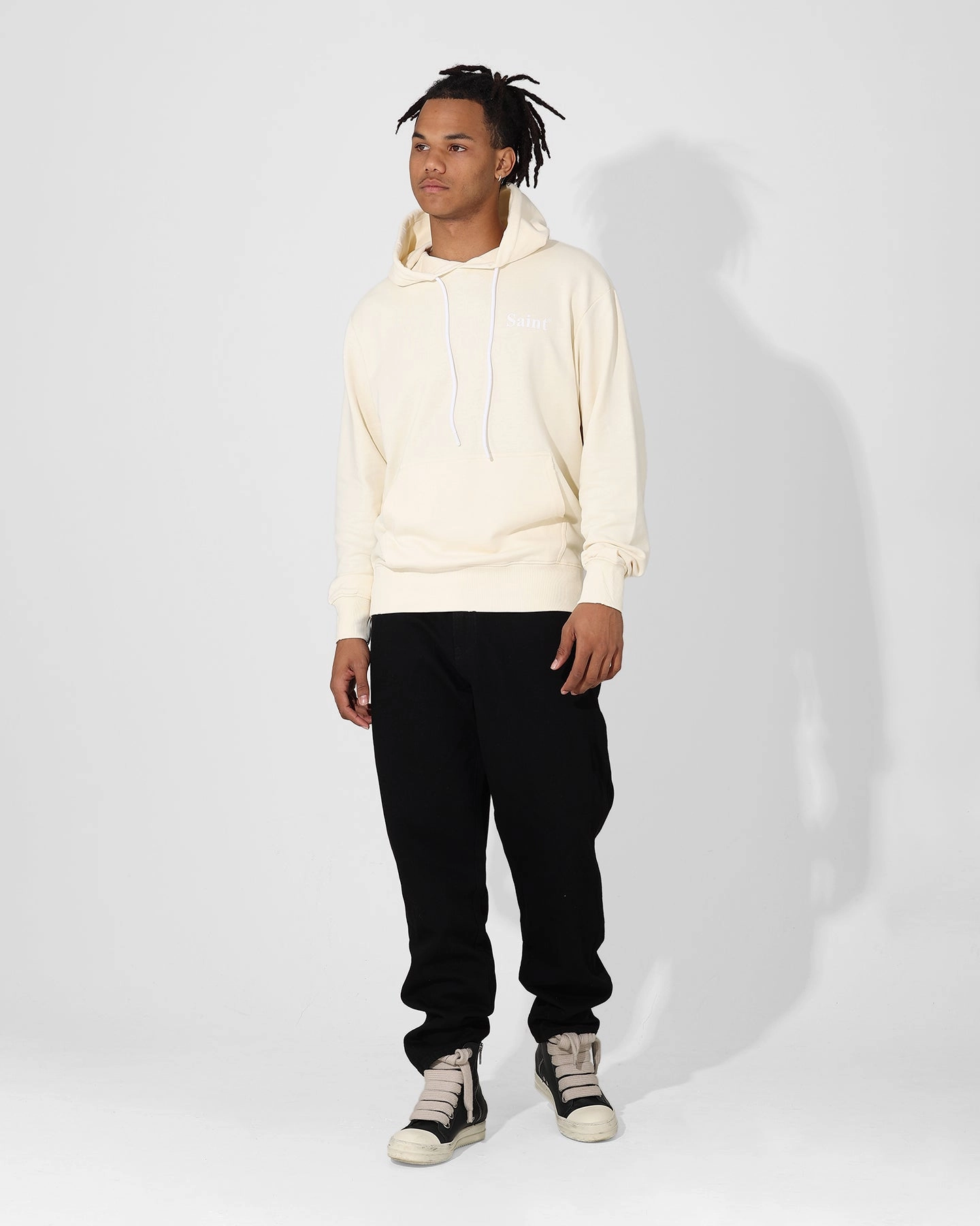 home - party Rugged Look Saint Morta Classique Hoodie Off White