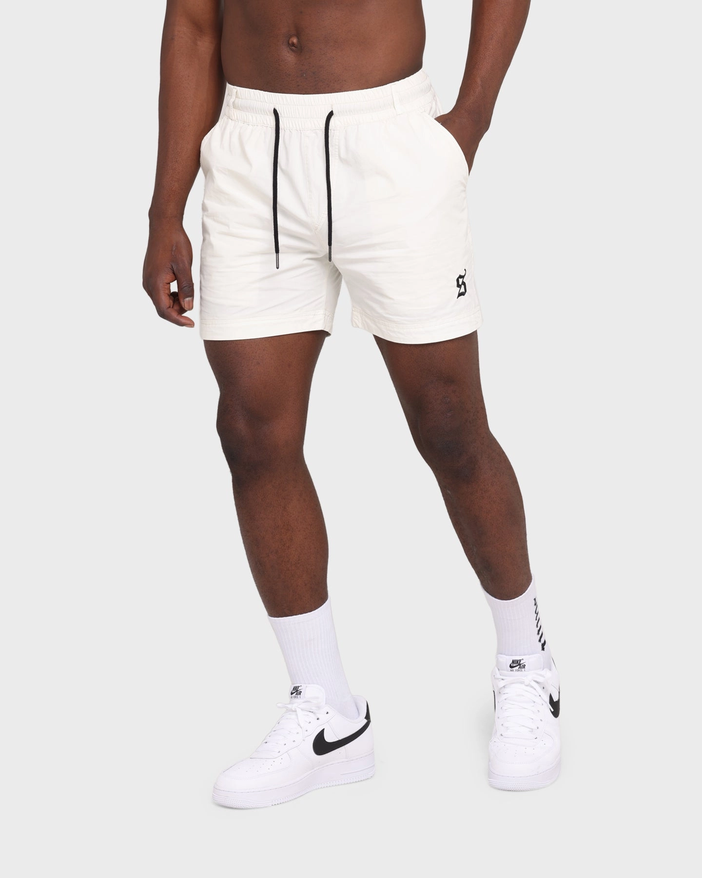 Fitness Look Saint Morta Club Sport Walk Shorts Cream