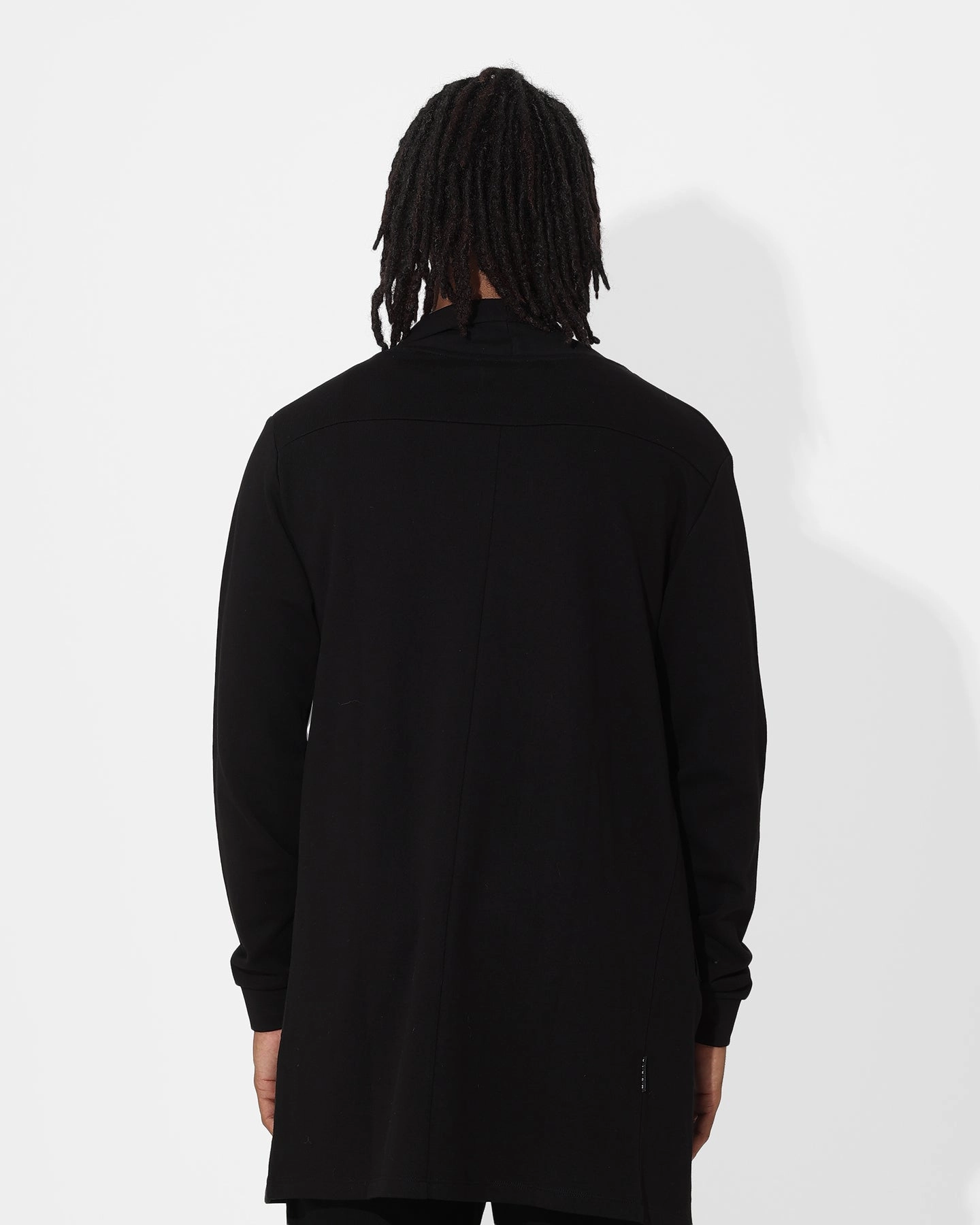 Saint Morta Coffin Party Longline Cardigan Black NonIrritatingSeams Modular Attachment Loops