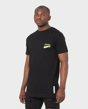 Everyday Top Saint Morta Cold Days Lafayette T-Shirt Black/Yellow
