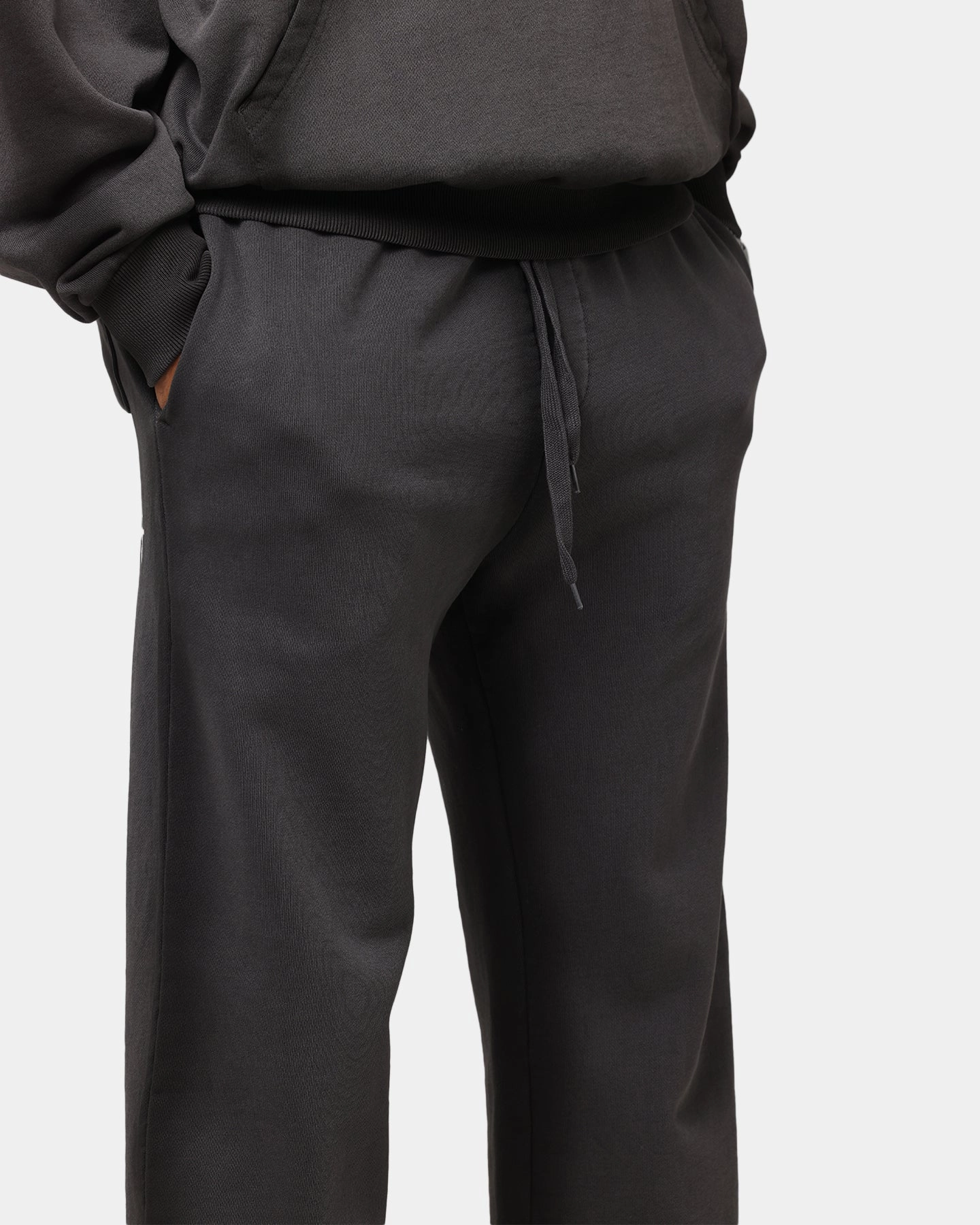 Ripstop Fabric Technology Saint Morta Contrast Wash Sweatpants Washed Black