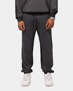 AntiSnagZippers Sophisticated Look Saint Morta Contrast Wash Sweatpants Washed Black
