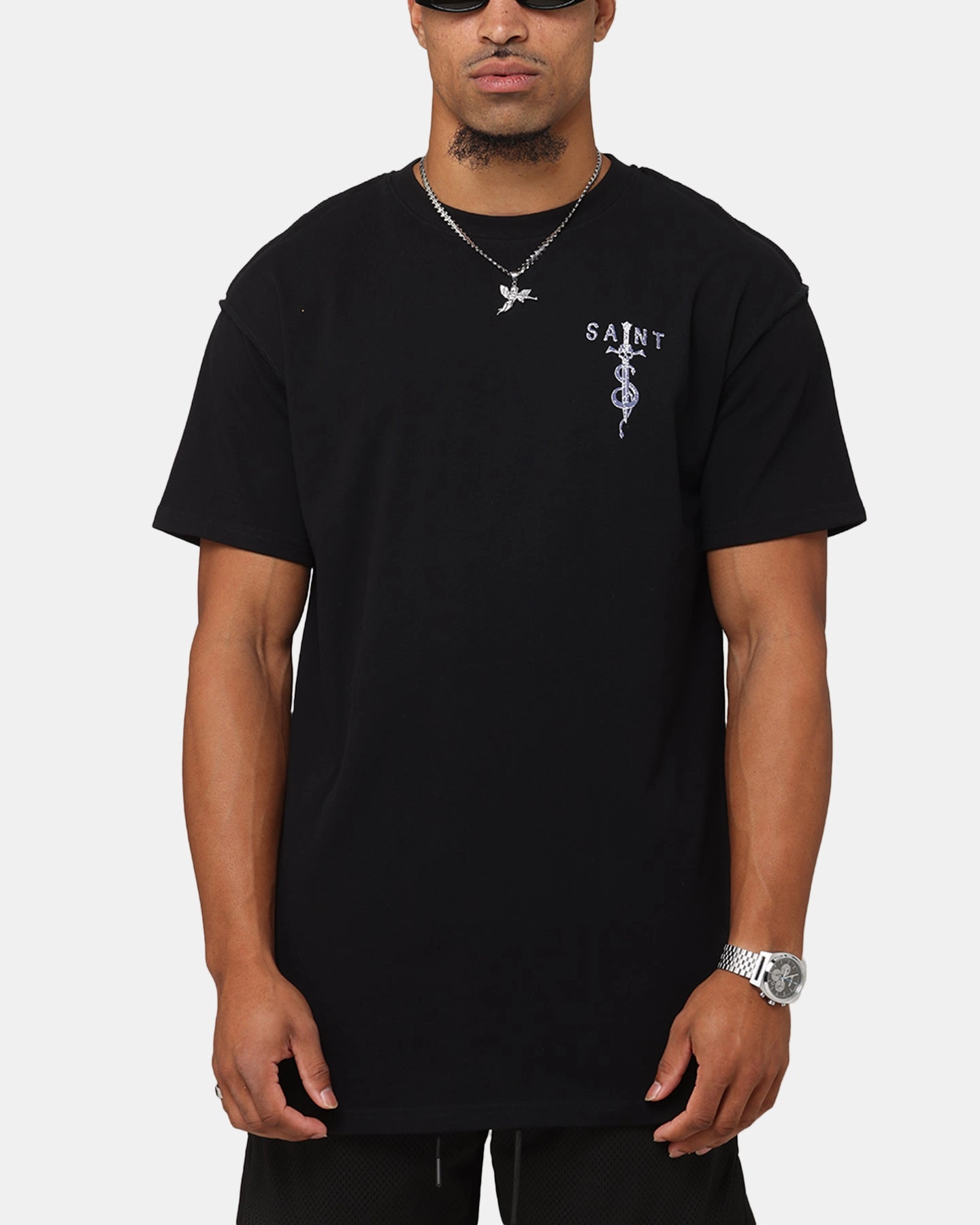 Easy Comfort Saint Morta Daggers Lafayette T-Shirt Black/Purple