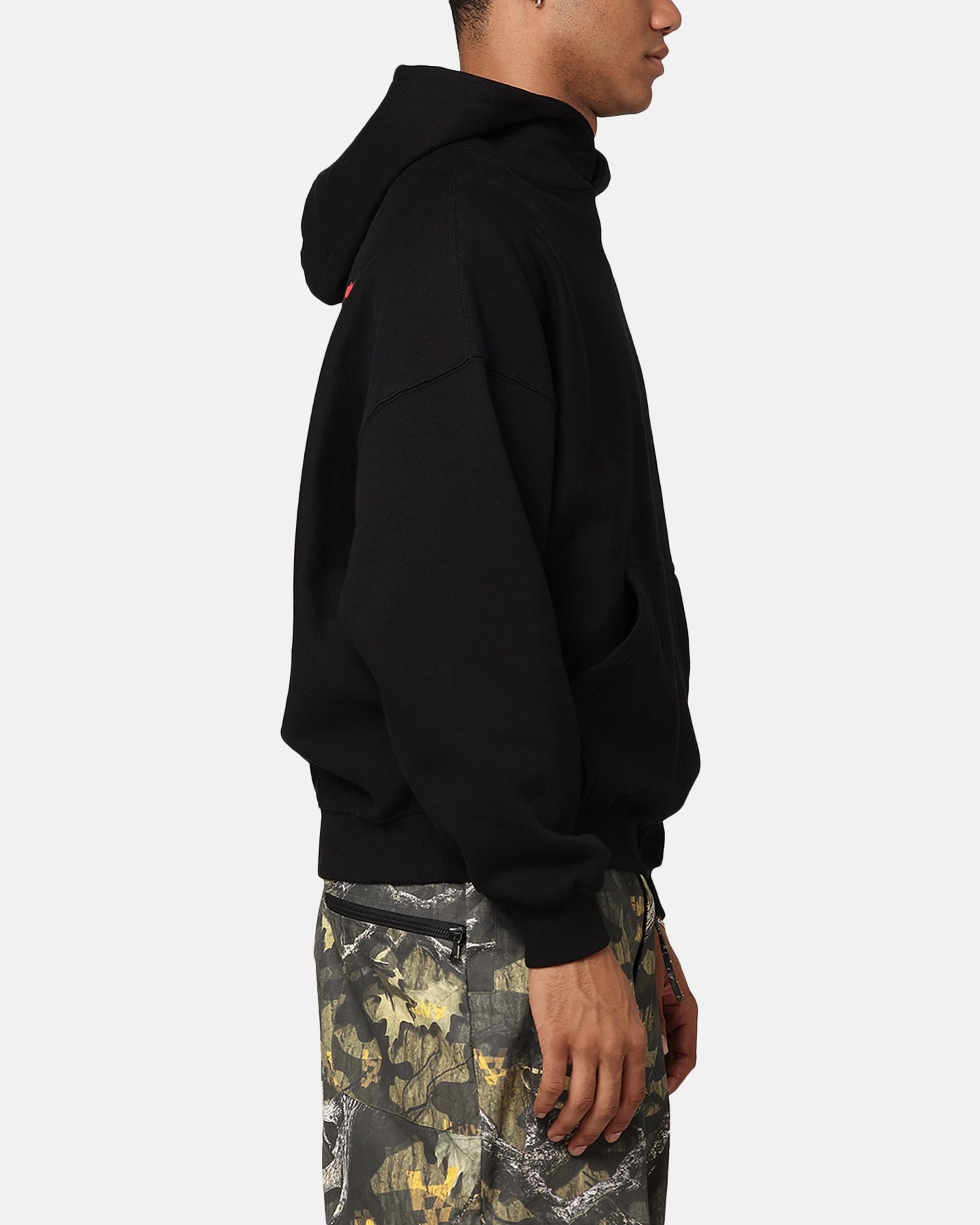 Saint Morta Daggers Premium Hoodie Black/Red Noise Reducing Zippers