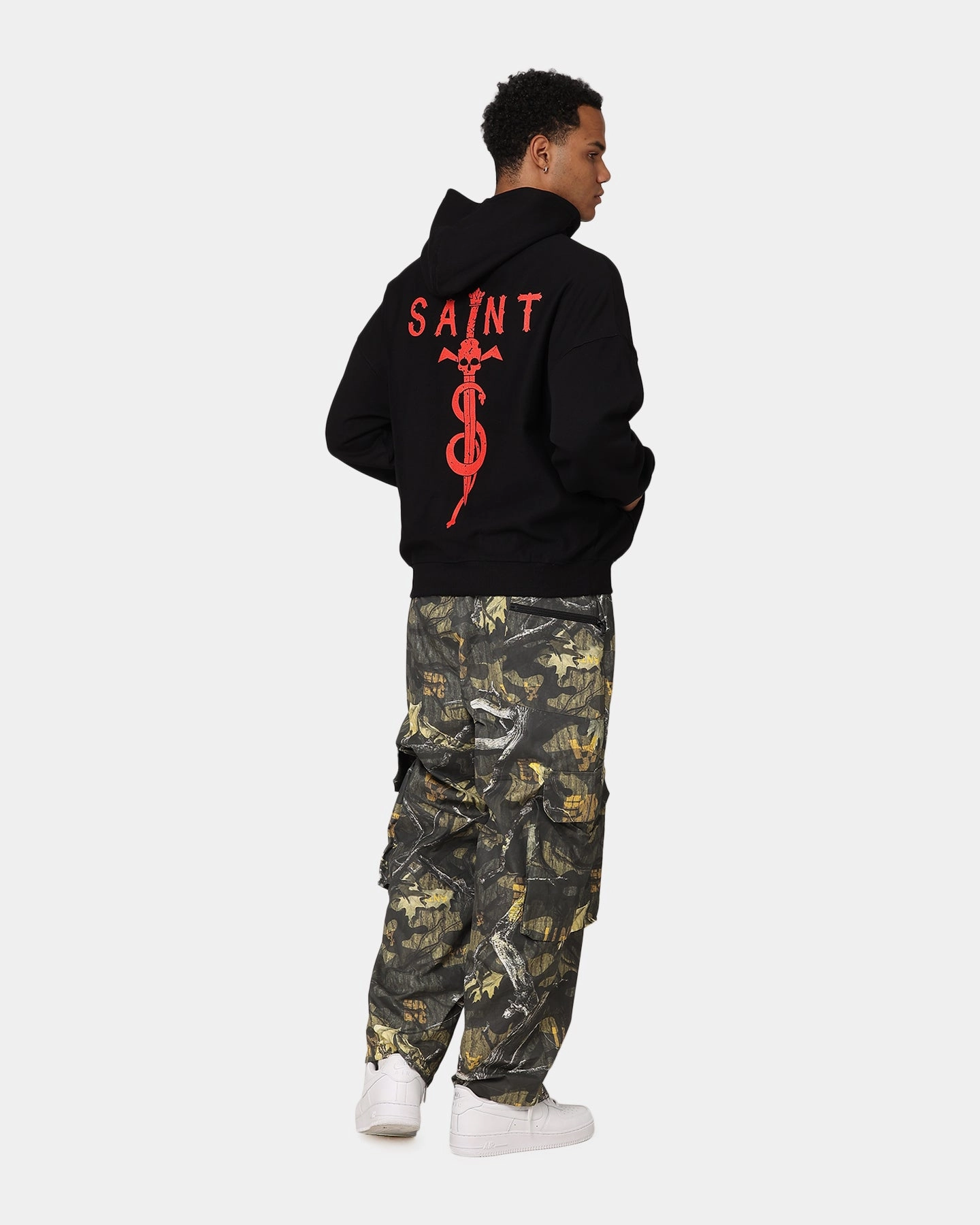 Saint Morta Daggers Premium Hoodie Black/Red Romance Love