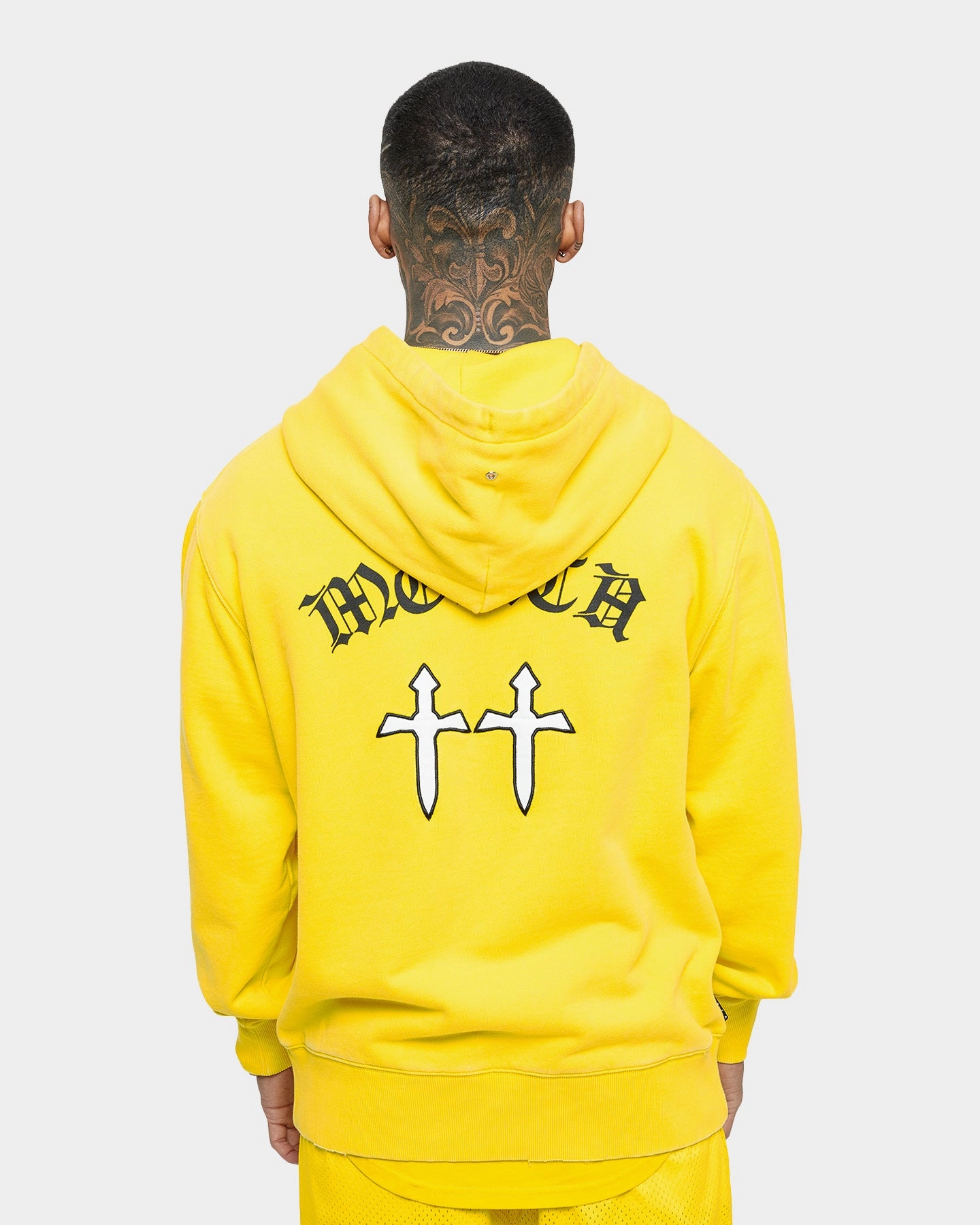 Saint Morta Day Of The Dead Hoodie Yellow/Black Everyday Jacket Fantasize