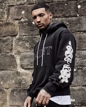 Saint Morta Death Adder Hoodie Black Windproof Shield