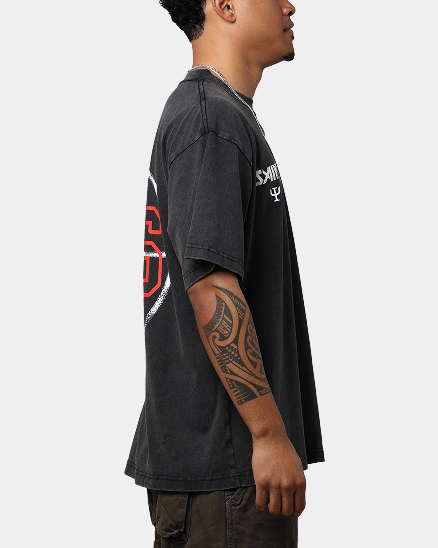 Fashion-Ready Saint Morta Death Wish Patrol T-Shirt Vintage Black