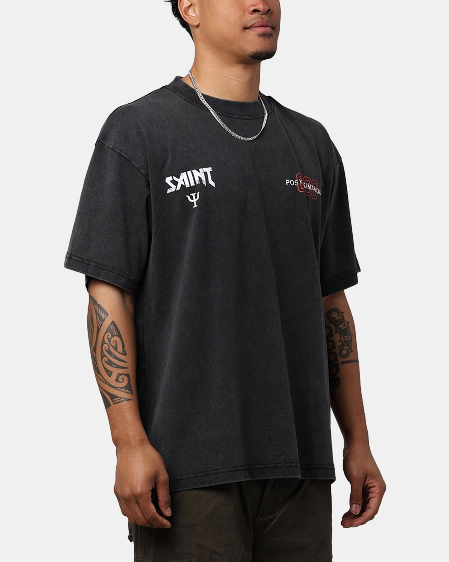 Saint Morta Death Wish Patrol T-Shirt Vintage Black Comfy Comfort Classic Color