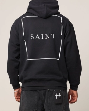 Windproof Closure Saint Morta Division Hoodie Black